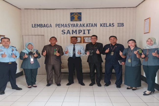Koordinasi dengan PN Sampit, Tak Ada Tahanan Overstay di Lapas Sampit
