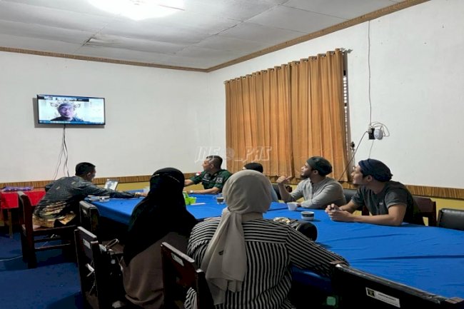Lapas Palangka Raya-BNPT Gelar Silaturahmi Virtual Antar Napiter