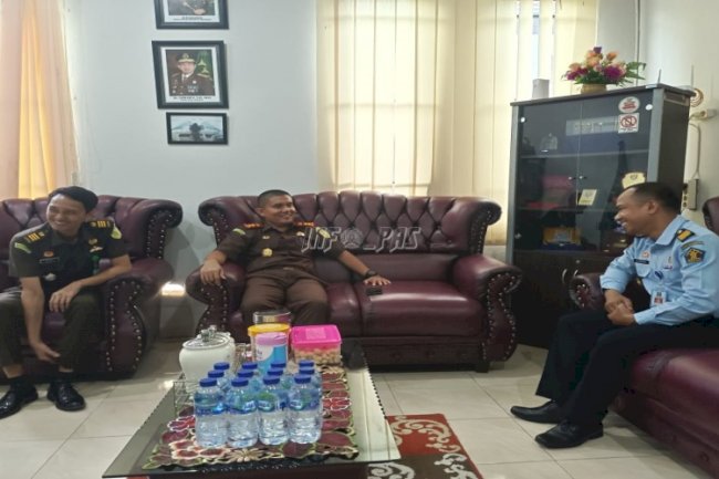 Plt. Kalapas Dobo Jalin Silaturahmi dengan Sejumlah Mitra Kerja 