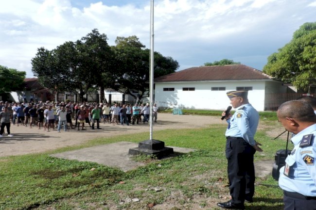 Gelar Pertemuan Perdana dengan WBP, Plt. Kalapas Ambon: Kami Semua Pelayan WBP
