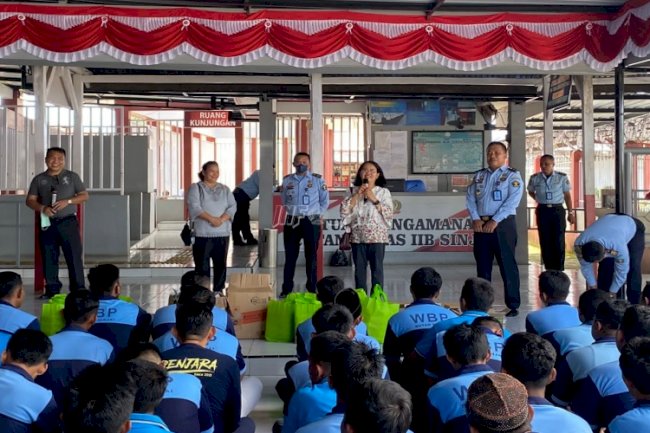 Rutan Sinjai Sambut Kunjungan Kasih dari Gereja Masehi Advent Hari Ketujuh
