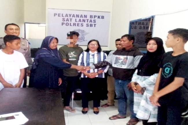 Penuhi Hak ABH, PK Bapas Ambon Dampingi Diversi Kasus Lakalantas