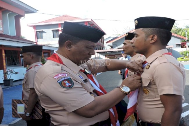 Petugas Pemasyarakatan Raih Lencana Pancawarsa 
