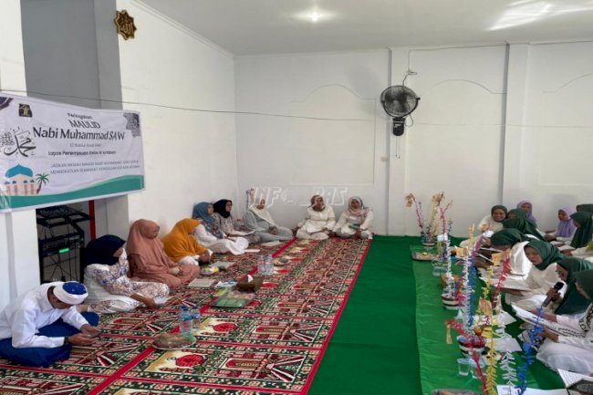 Rayakan Maulid Nabi Muhammad SAW, Petugas dan WBP Lapas Perempuan Ambon Diajak Saling Peduli