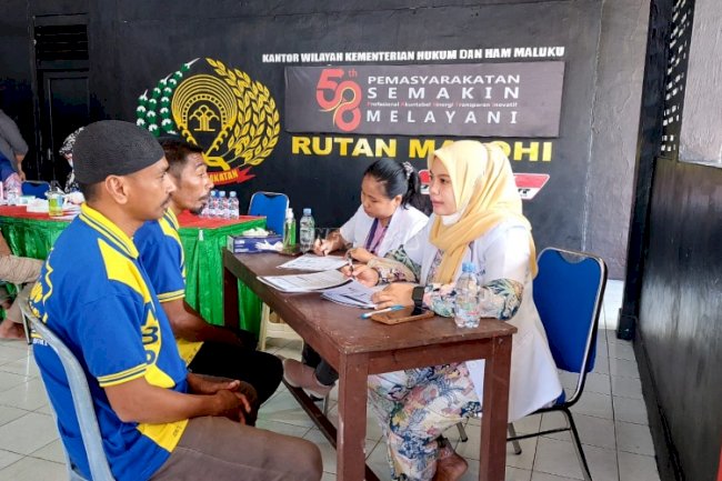 WBP dan Petugas Pemasyarakatan Jalani Skrining HIV/AIDS