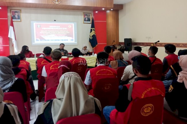 Bapas Wonosari Gandeng BNNK Bantul Gelar Seminar Pengembangan Diri Klien Pemasyarakatan