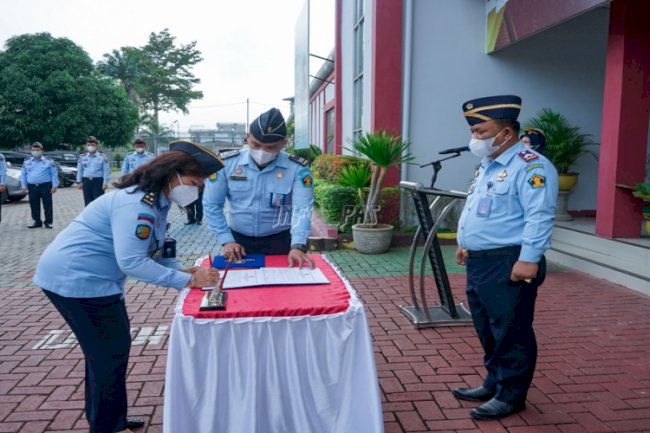 Jajaran Lapas Medan Berikrar, Wujudkan Netralitas Pemilu 