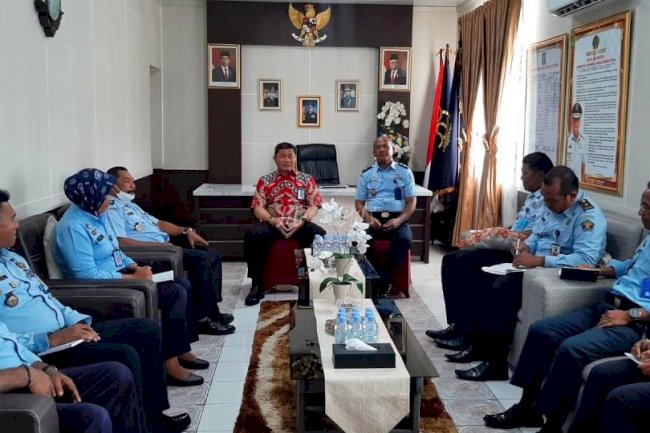 Lapas Ambon Kedatangan Tim Evaluator Balitbang Kumham