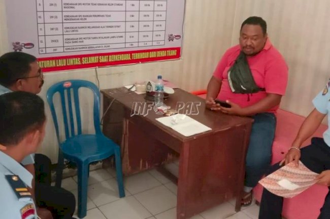 Koordinasikan Benda Sitaan, Rupbasan Ambon Sambangi Polsek Teluk Ambon
