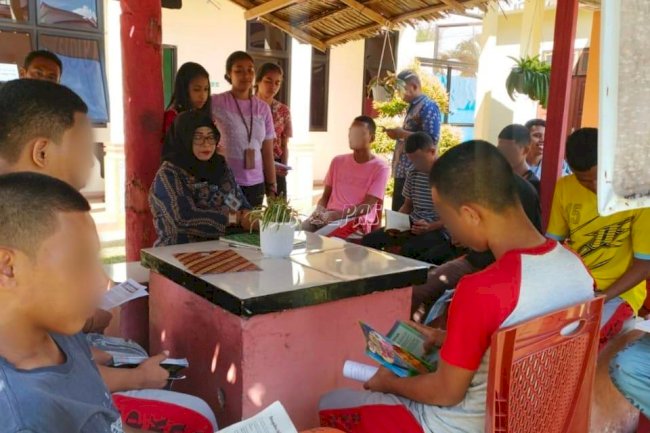 Berantas Buta Huruf, LPKA Ambon Manfaatkan Waktu Luang Anak dengan Membaca