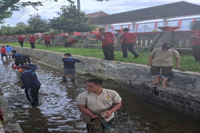 Ini Cara Lapas Narkotika Pamekasan Peringati Bulan Pengurangan Risiko Bencana