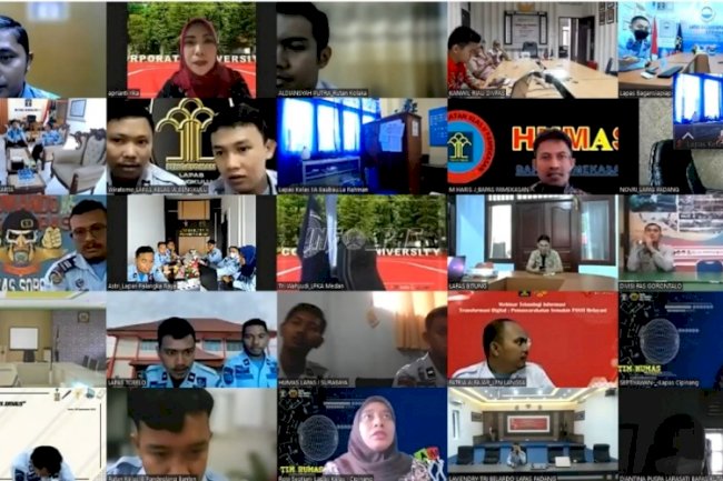 Ditjenpas Berikan Pelatihan Penulisan Siaran Pers dalam Situasi Krisis bagi UPT Pemasyarakatan