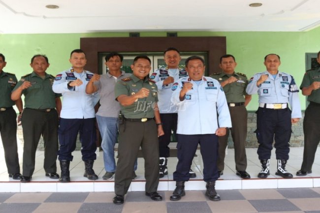 Audiensi ke Kodim 0623/Cilegon, Lapas Cilegon Pererat Sinergi dan Koordinasi 