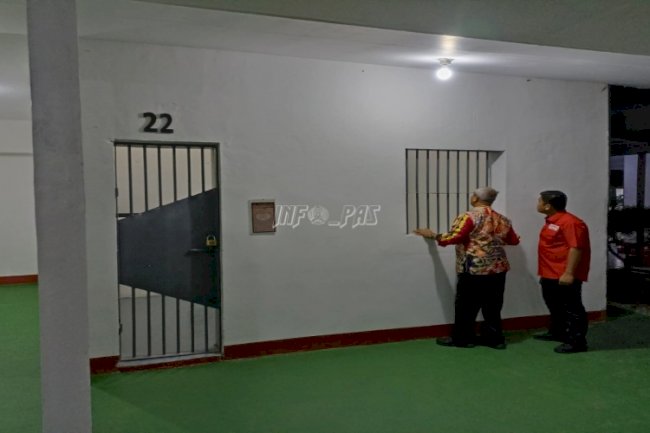 Ke Lapas Rangkasbitung, Direktur Kamtib Ingatkan SOP Keamanan