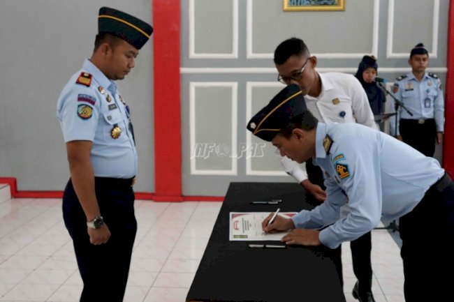 Jajaran Rutan Banjarnegara Berkomitmen Bangun ZI Menuju WBK dan WBBM