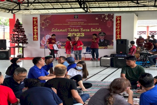 Rayakan Imlek, Lapas Semarang Buka Kunjungan Keluarga Narapidana