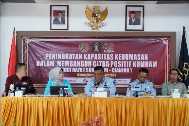 Bangun Citra Positif, UPT Kumham Suci Raya Tingkatkan Kapasitas Kehumasan
