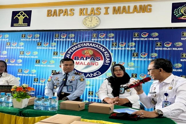 Optimalkan Pencanangan ZI, Bapas Makassar Gali Ilmu ke Bapas Malang