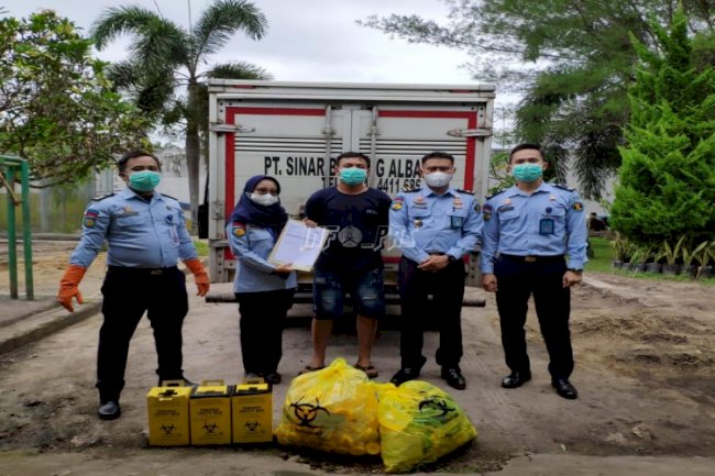Peduli Lingkungan, Lapas Narkotika Karang Intan Gandeng Pihak Ketiga Kelola Limbah Medis