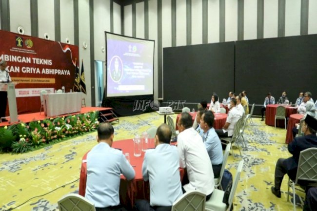 Ditjenpas Bekali 12 Bapas Piloting Griya Abhipraya Melalui Bimtek
