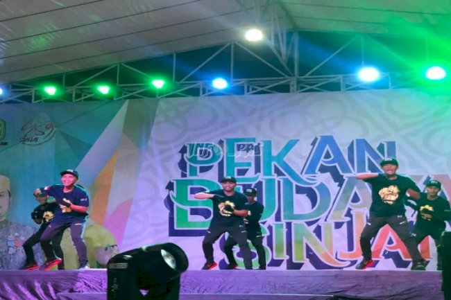 Meriahkan Pameran Hari Jadi Sinjai, Sanggar Senam Tarungku Rutan Sinjai Pertunjukkan Senam Spektakuler