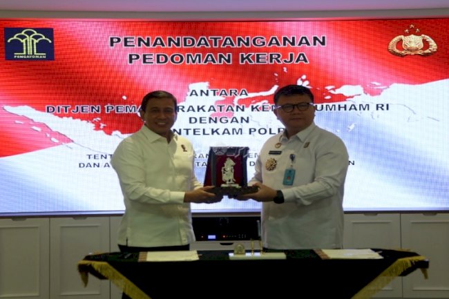 Ditjenpas-Baintelkam Polri Sepakat Tukar Data dan Informasi, Permudah Masyarakat Dapatkan SKCK