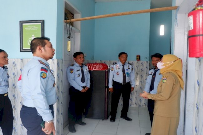 Upayakan Dapur Laik Hygiene, LPKA Palu Terima Kunjungan Tim Survei Dinkes Sulteng