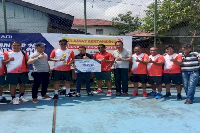 PTP Kanwil Kemenkumham Kalsel Juarai Turnamen “Peradi Cup”