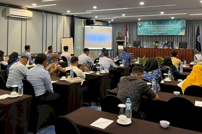 Petugas Lapas Narkotika Karang Intan Ikuti Pelatihan MI-CBT Bersama BNNP Kalsel