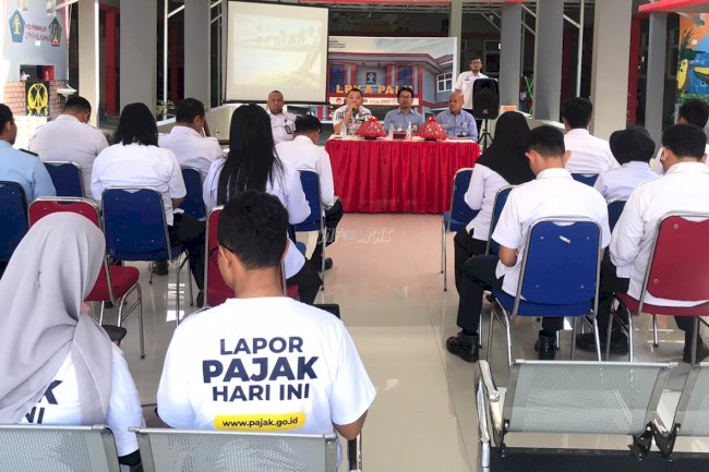 Gandeng KPP Pratama Palu, LPKA Palu Targetkan 100% Pelaporan SPT