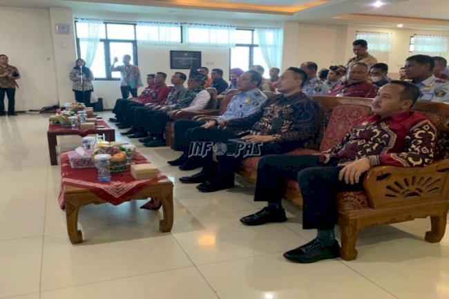 Tim WBK Lapas Narkotika Karang Intan Ikuti Pembekalan dari Staf Ahli Bidang Ekonomi