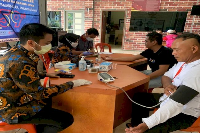 Lapas Narkotika Karang Intan Gelar Layanan Kesehatan Proaktif bagi Pengunjung Warga Binaan