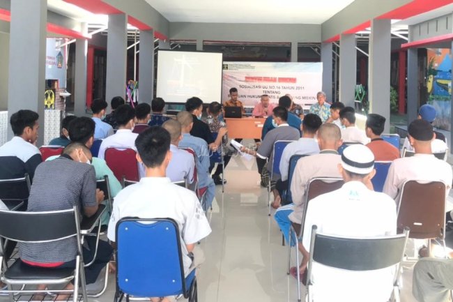 Anak Binaan LPKA Palu Dapat Penyuluhan Bantuan Hukum Gratis