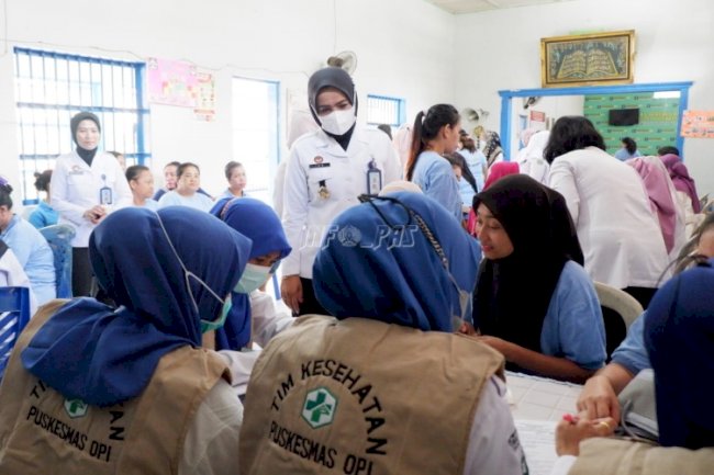 Pelayanan Kesehatan Proaktif Sasar Warga Binaan Lapas Perempuan Palembang