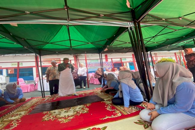 Warga Binaan Lapas Perempuan Palembang Dibekali Pelatihan Jumputan Lanjutan