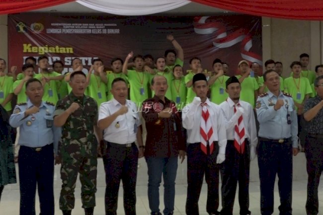 Napiter Lapas Banjar Ikrar Setia NKRI, Narapidana Kasus Narkoba Jalani Rehabilitasi