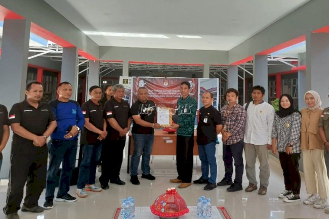 Sukseskan Pemilu 2024, LPKA Palu Serahkan Data Calon Pemilih