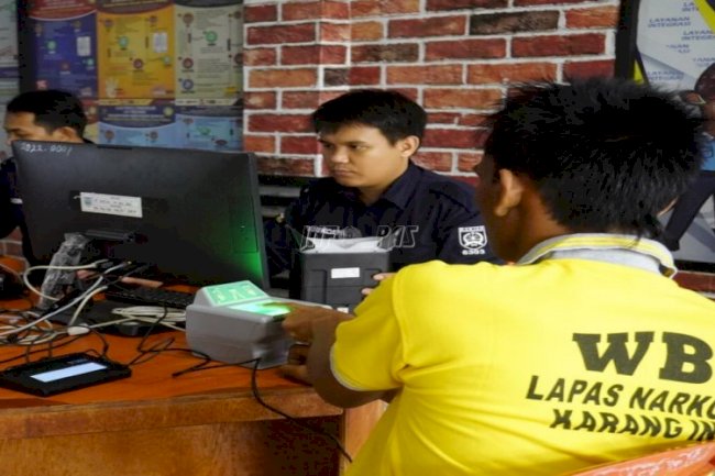 70 Warga Binaan Lapas Narkotika Karang Intan Jalani Perekaman KTP-el