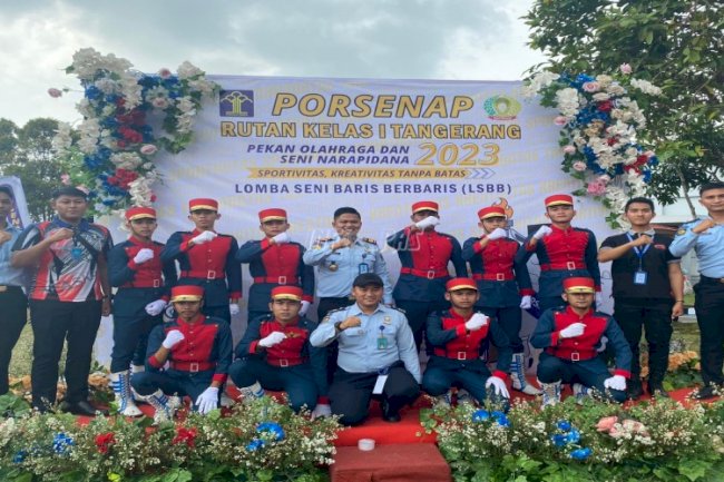 Warga Binaan Lapas Rangkasbitung Unjuk Kebolehan dalam LSBB