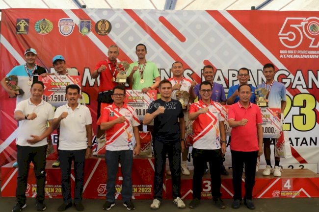 Wamenkumham Apresiasi Sportivitas dan Semangat Kekeluargaan dalam Turnamen Tenis Pemasyarakatan Open