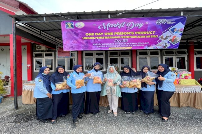 Lapas Perempuan Sigli Pasarkan Produk Warga Binaan Lewat “One Day, One Prison’s Product”