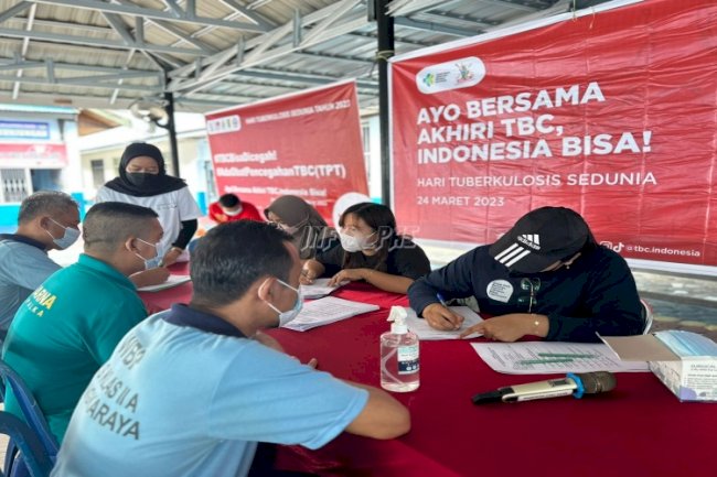Peringati Hari TBC Sedunia, 100 Warga Binaan Lapas Palangka Raya Jalani Screening TBC