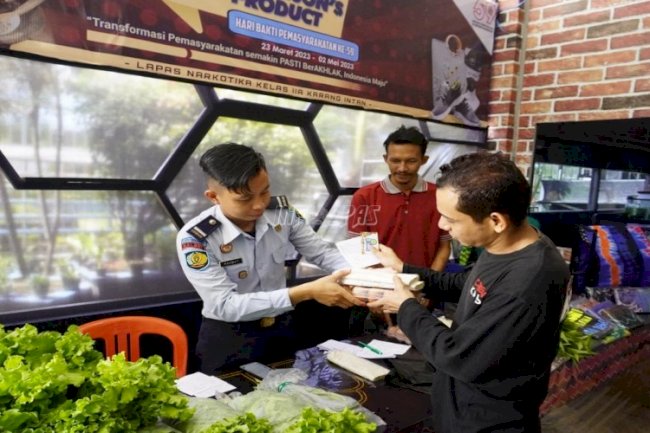 Lapas Narkotika Karang Intan Pasarkan Produk Narapidana Lewat “One Day, One Prison’s Product”