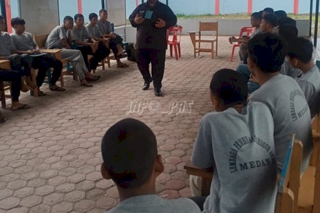 LPKA Medan Berikan Terapi Kelompok bagi Residen Rehabilitasi Sosial