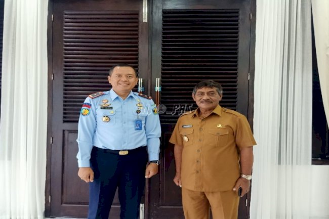 Sambangi Bupati Belitung, Kalapas Tanjungpandan Bahas Peresmian Klinik Pratama dan Pelayanan Publik