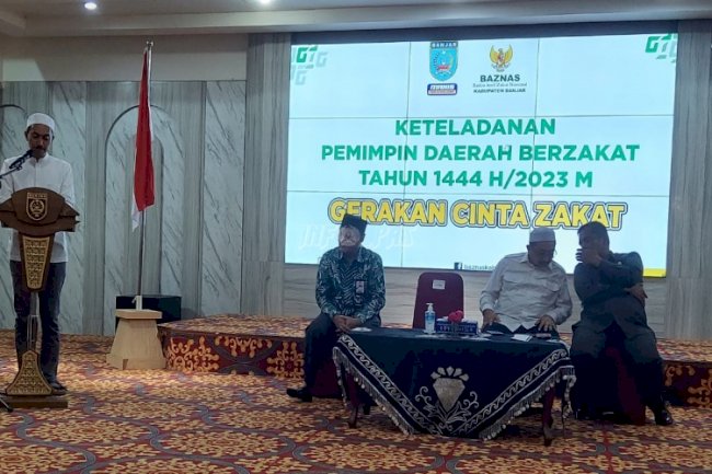 Lapas Narkotika Karang Intan Dukung Gerakan Cinta Zakat