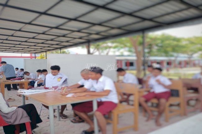 Anak Binaan LPKA Medan Jalani UTS Program Kejar Paket