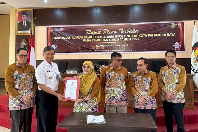 Sukseskan Pemilu 2024, Lapas Palangka Raya Ikuti Pleno Terbuka dan Penetapan DPS