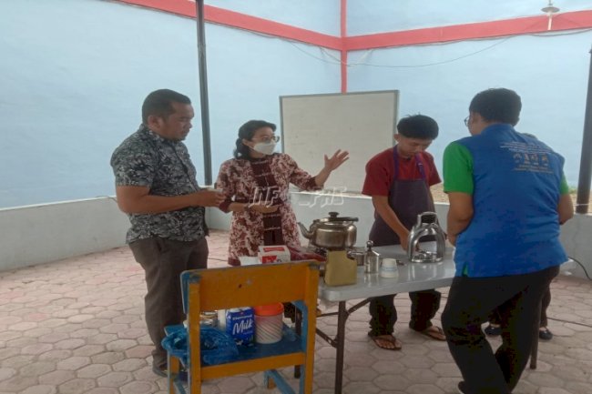 Anak Binaan LPKA Medan Belajar Jadi Barista