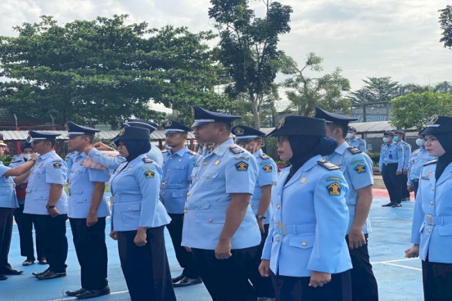 Sejumlah Petugas Pemasyarakatan Naik Pangkat, Ini Harapan bagi Mereka